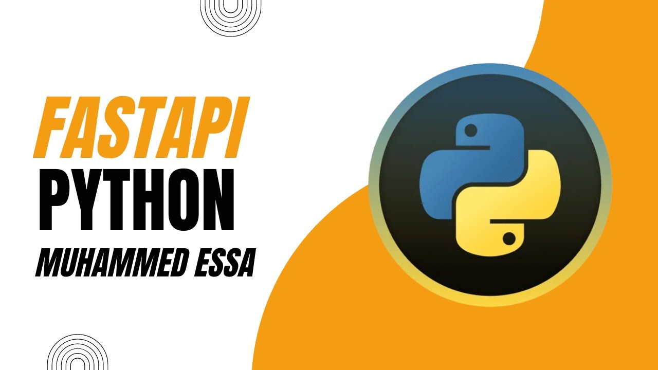 FastAPI Python web دورة بايثون ويب
